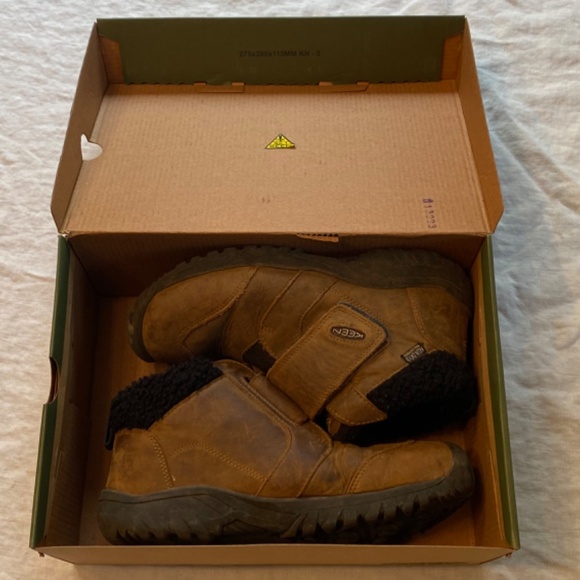 KEEN Kootenay Mid Height Insulated Waterproof Snow Boots Youth Big Kid 3 Unisex - Picture 6 of 6